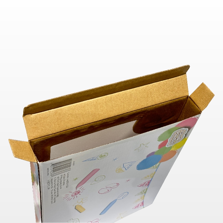 Color brush packaging box