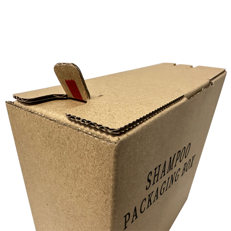 Corrugated paper packaging box