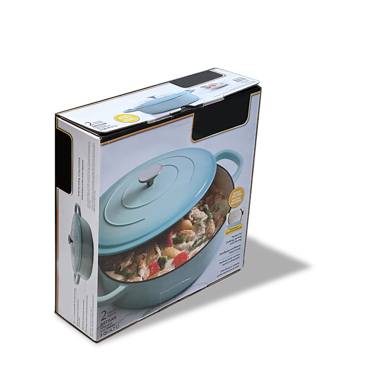 Enamel pot packaging box