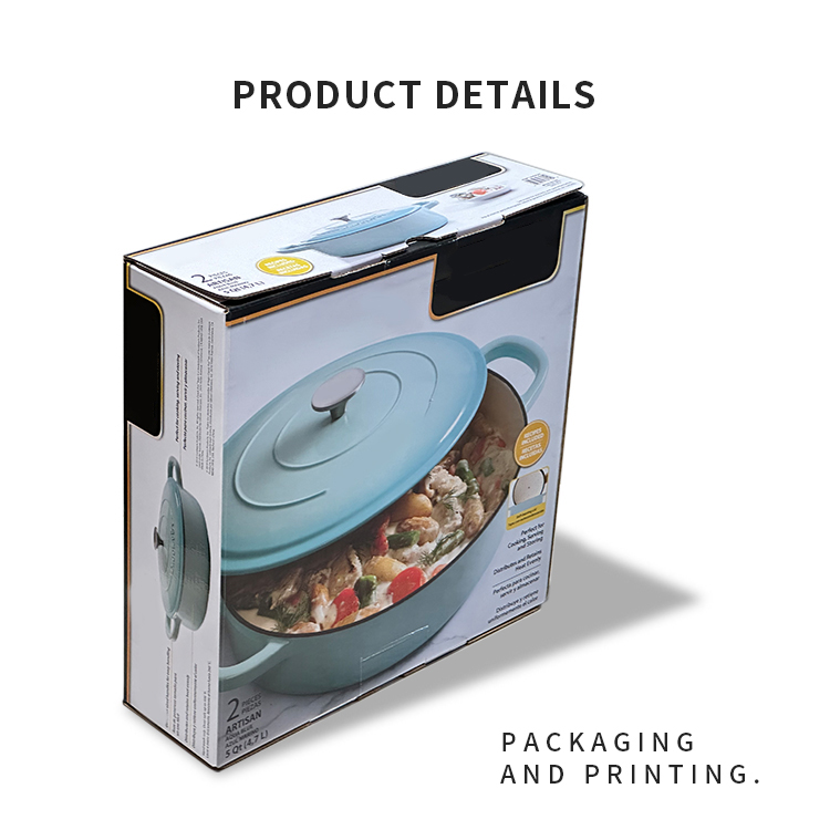 Enamel pot packaging box