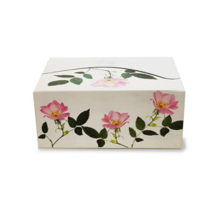 Flower pattern packaging box