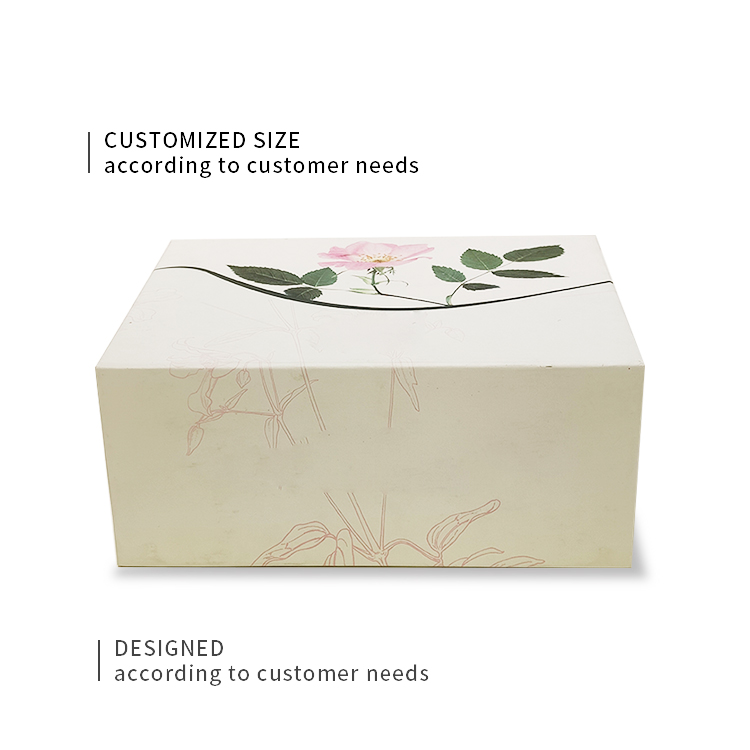 Flower pattern packaging box