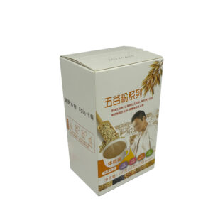 Grain powder packaging box