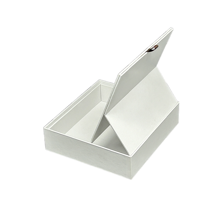 Half opened packaging box