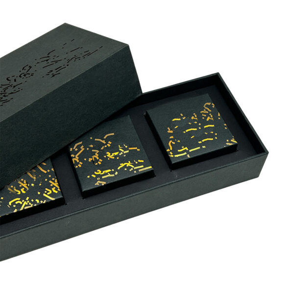 Hollow pattern packaging box