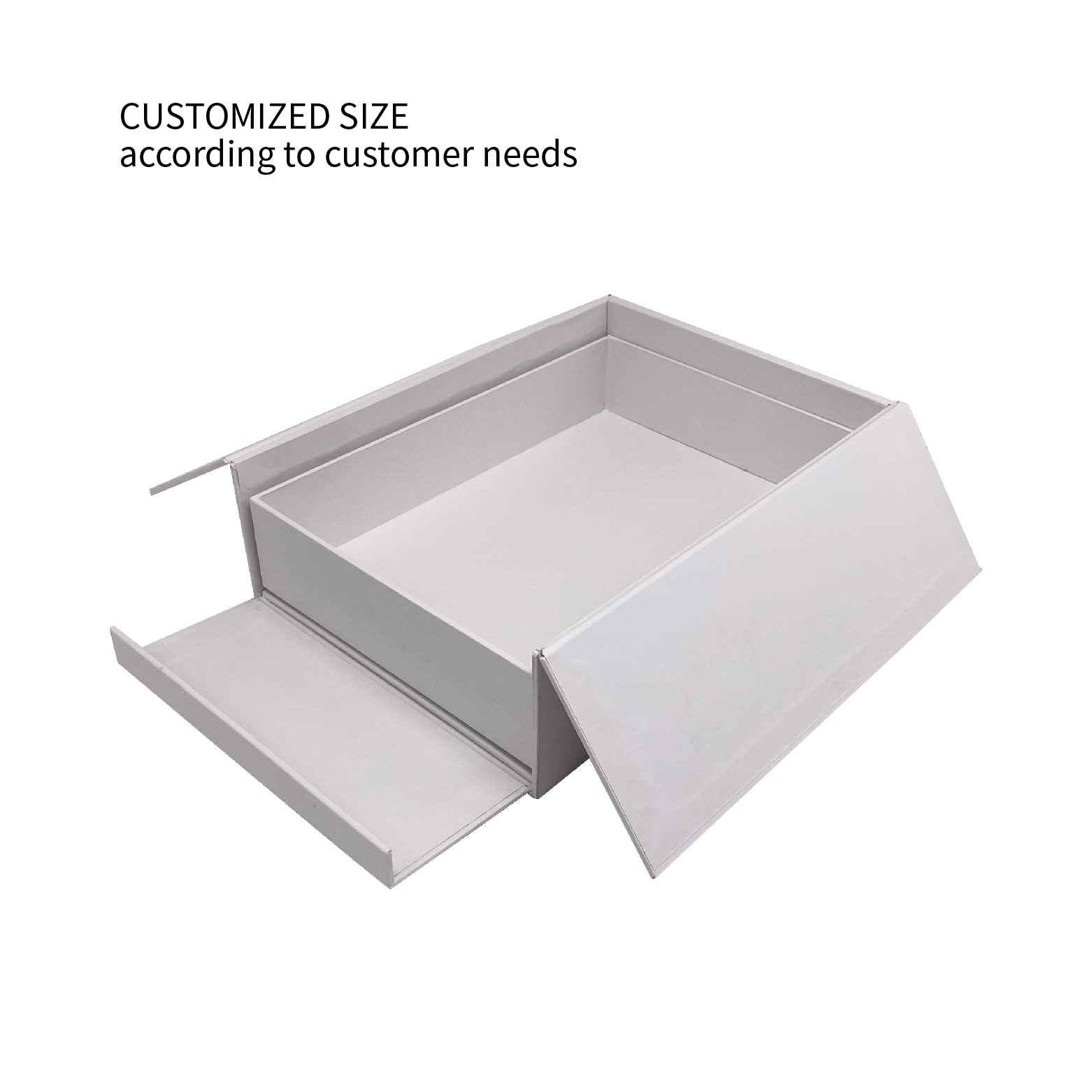 Magnetic packaging box