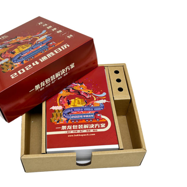 New Year Calendar Packaging Box