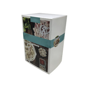 Packaging box with envelope