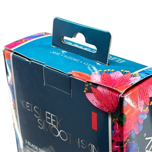 Packaging box with window