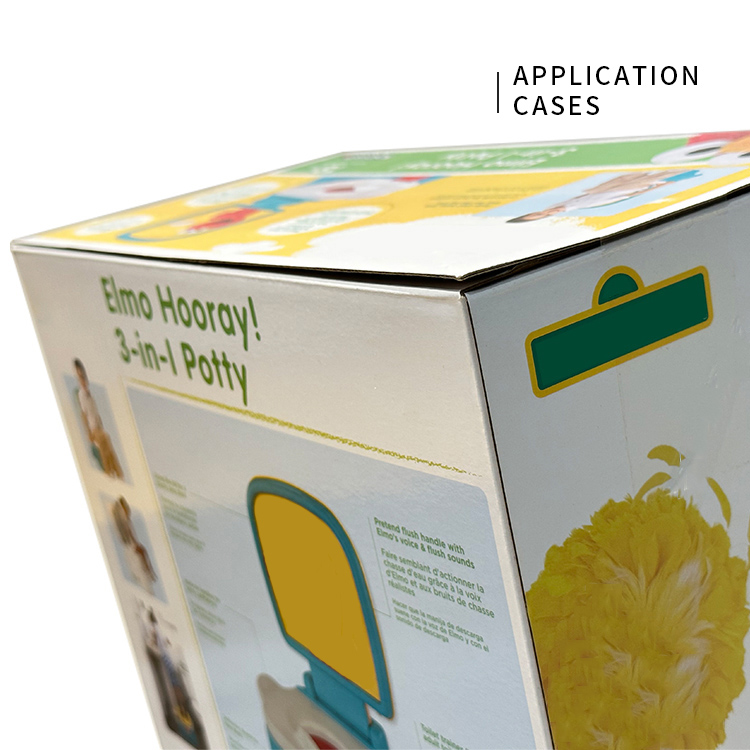 Packaging box with window