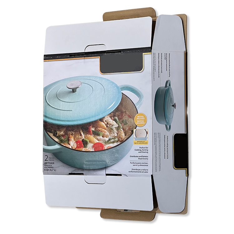 Pot packaging cardboard box