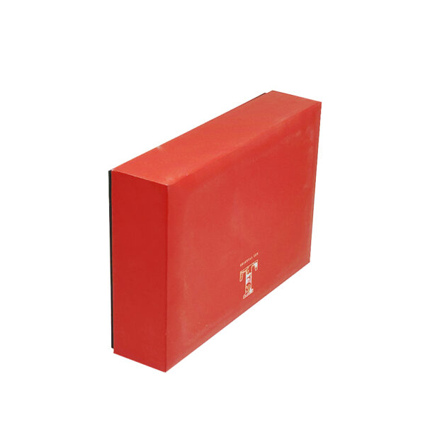 Red packaging box