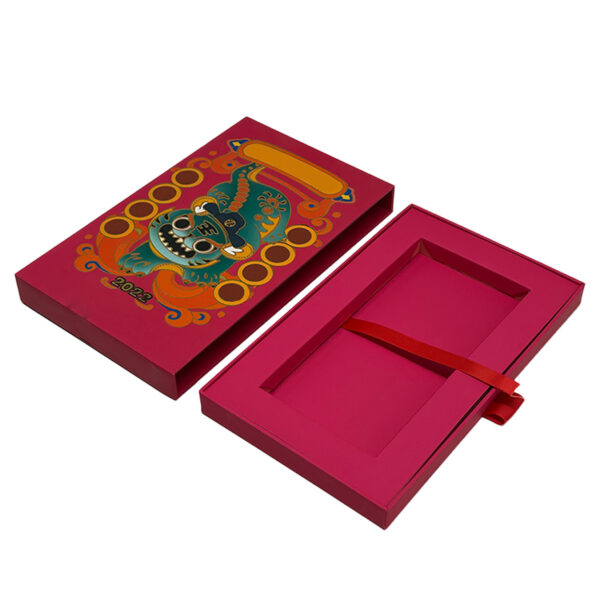 Rose red gift box