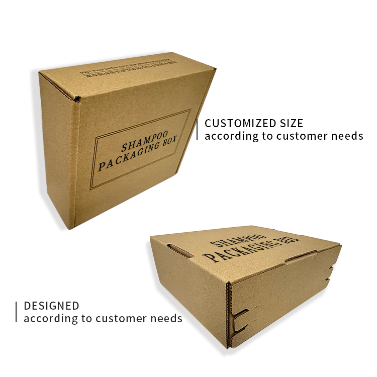 Shampoo packaging box