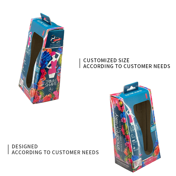 Shaver packaging box