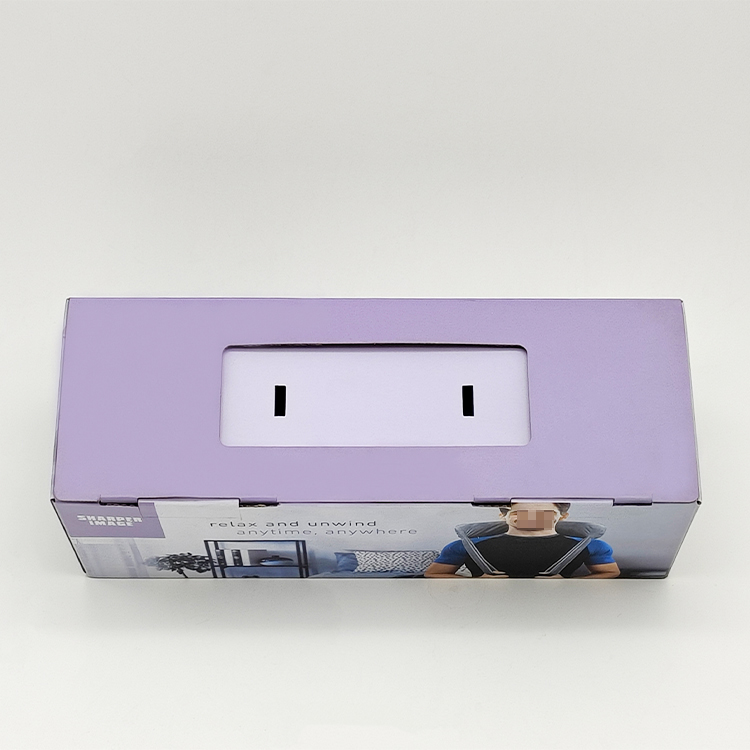 Shoulder and neck massager packaging box