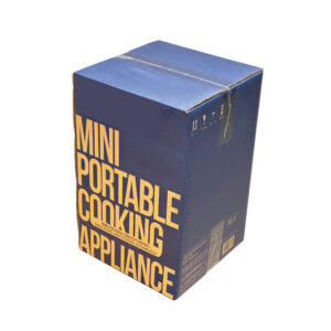 Sweeper corrugated cardboard box