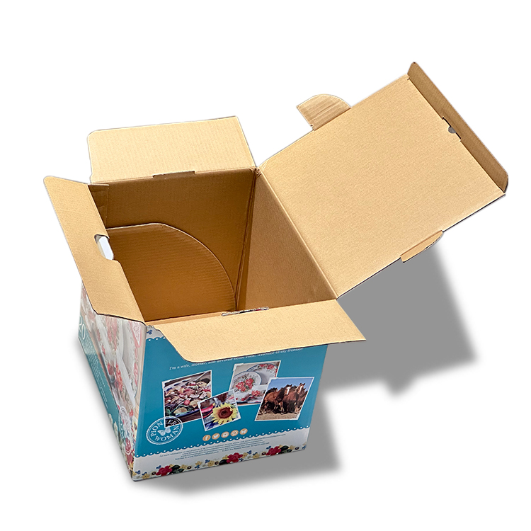 Tableware packaging corrugated cardboard box