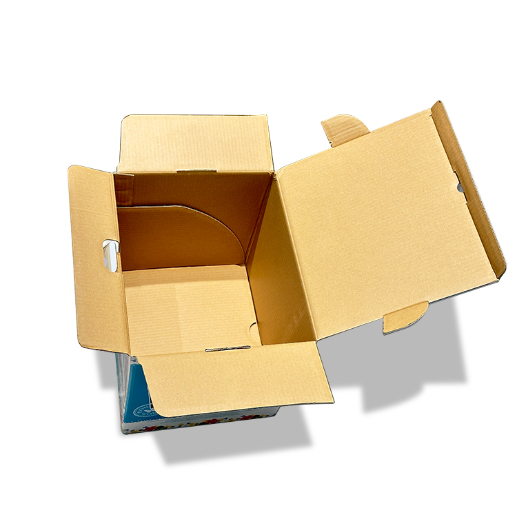 Tableware packaging corrugated cardboard box