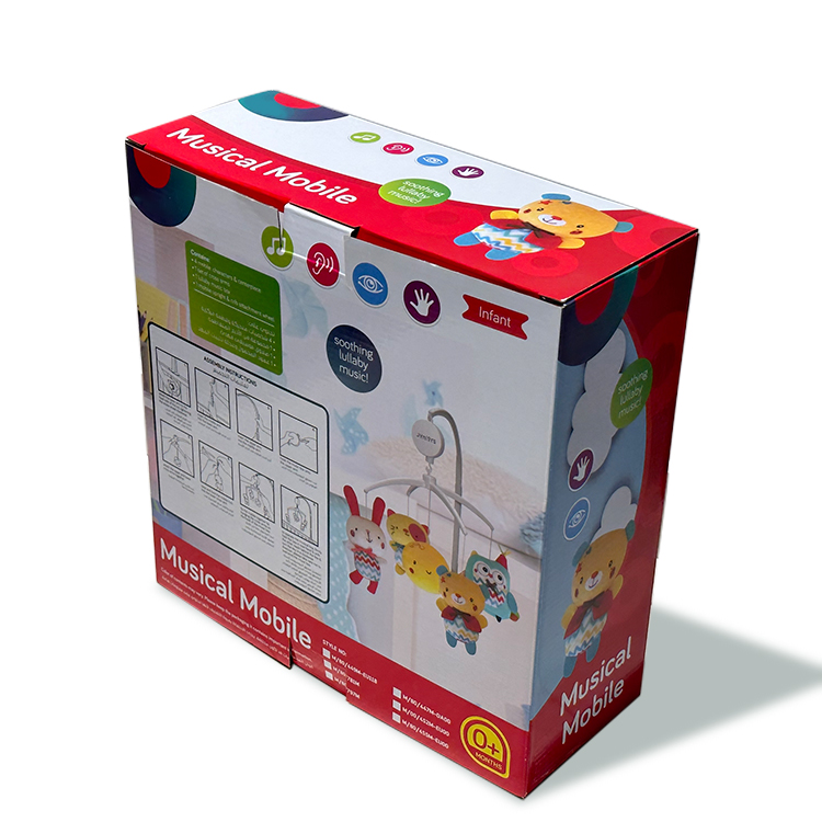 Toy packaging box