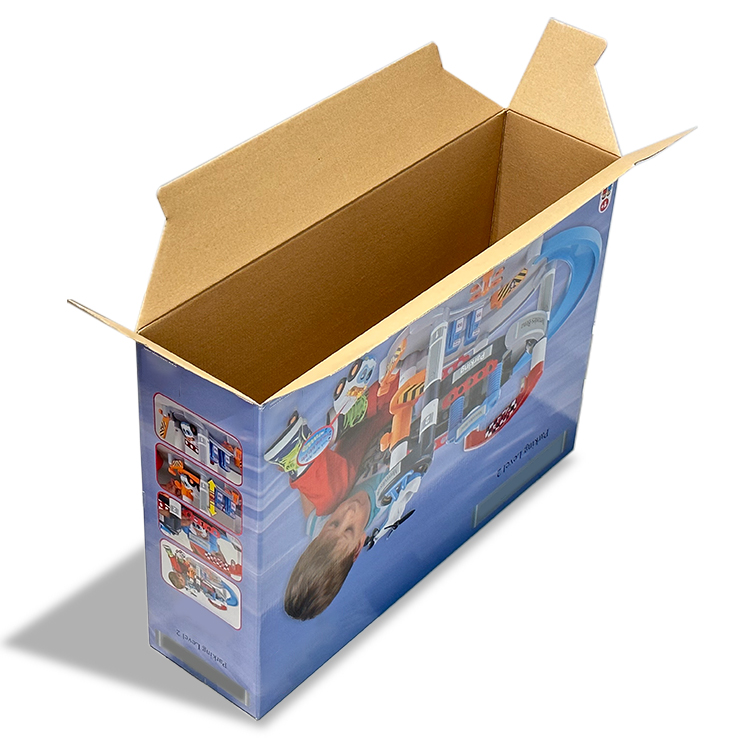 Toy packaging box