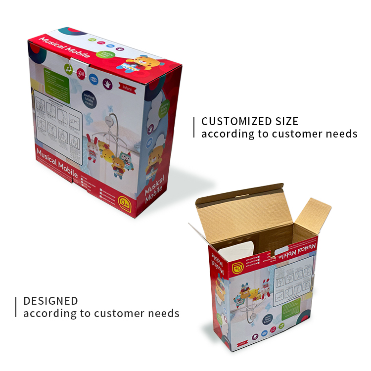 Toy packaging box