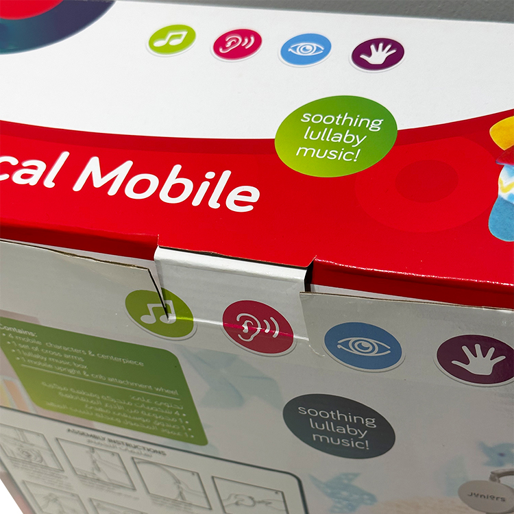 Toy pendant packaging box