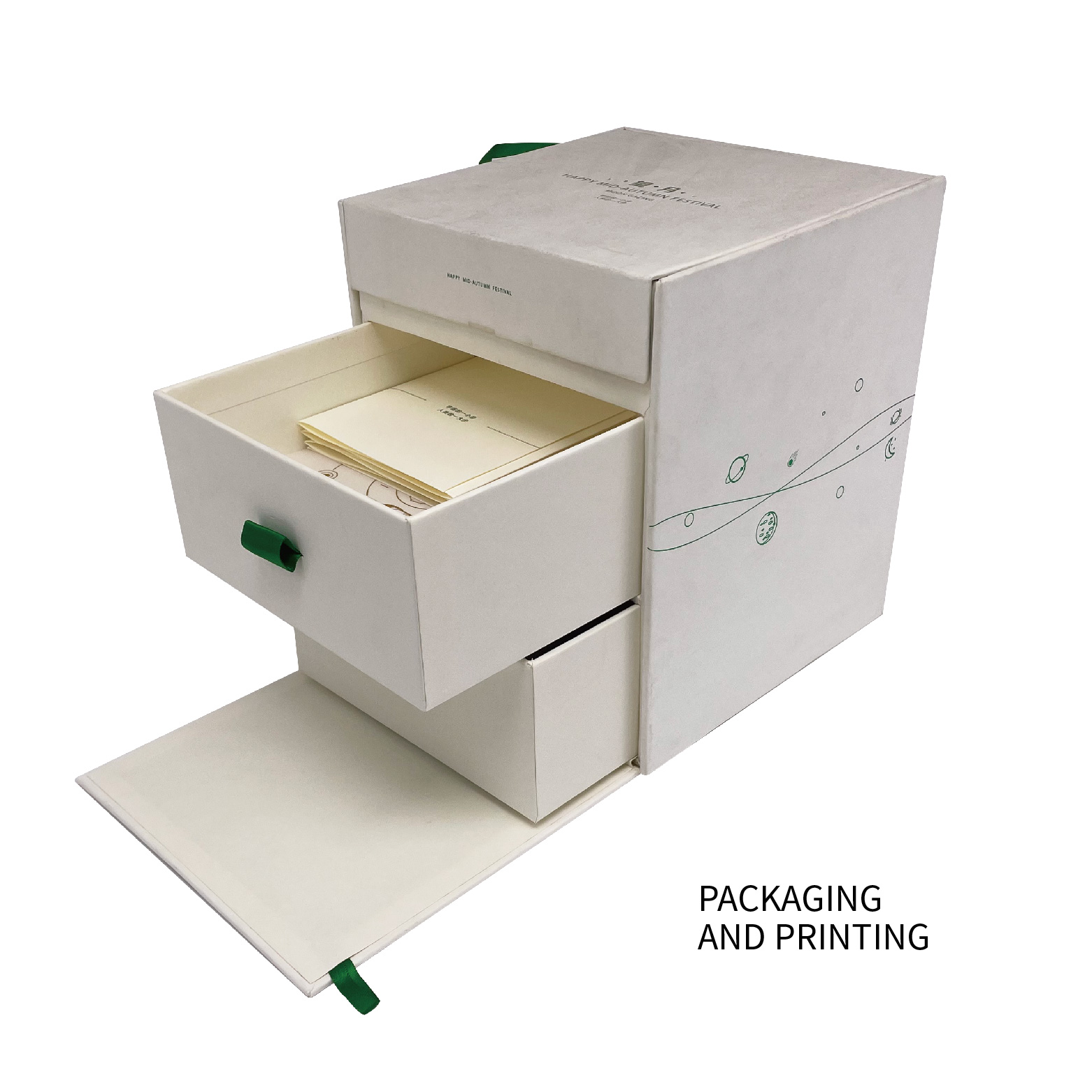 Triple drawer gift box