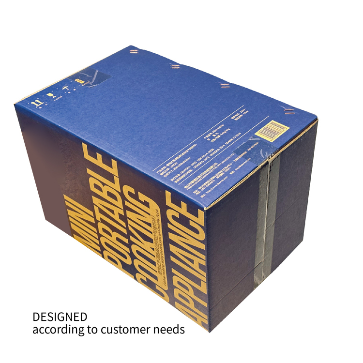 Vacuum cleaner corrugated cardboard box