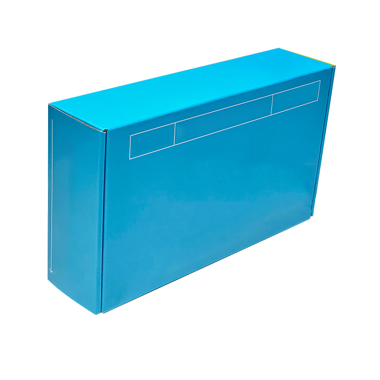 Washing and care product packaging box