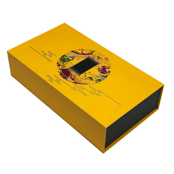 Yellow gift box