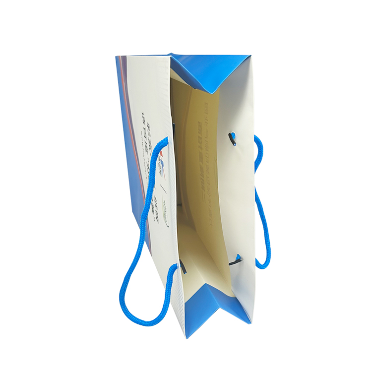 Advertising paper bag