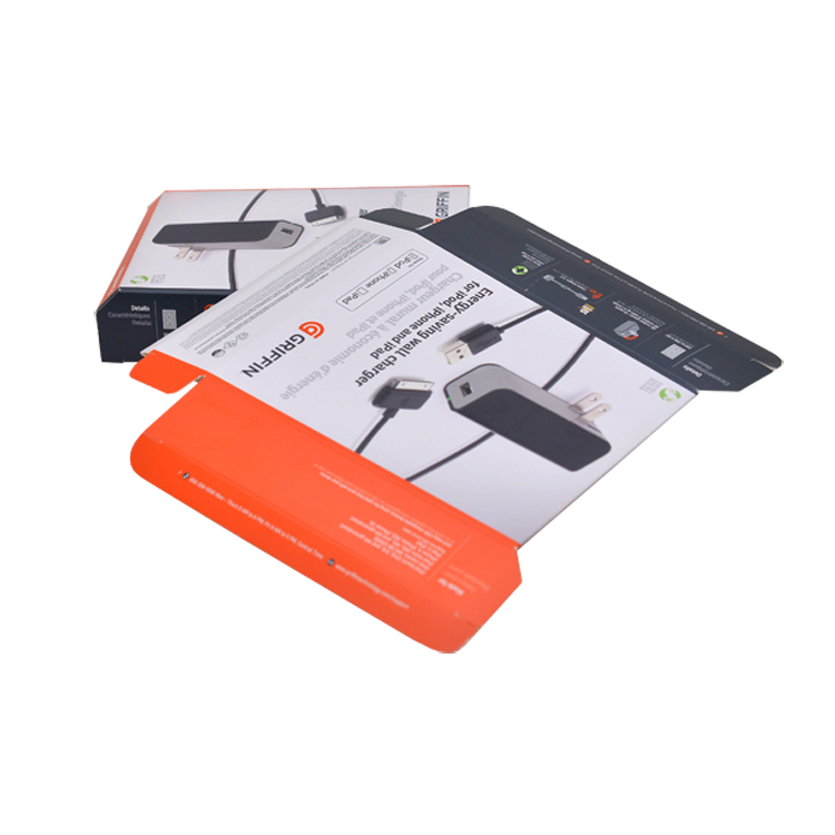 Charging head packaging box