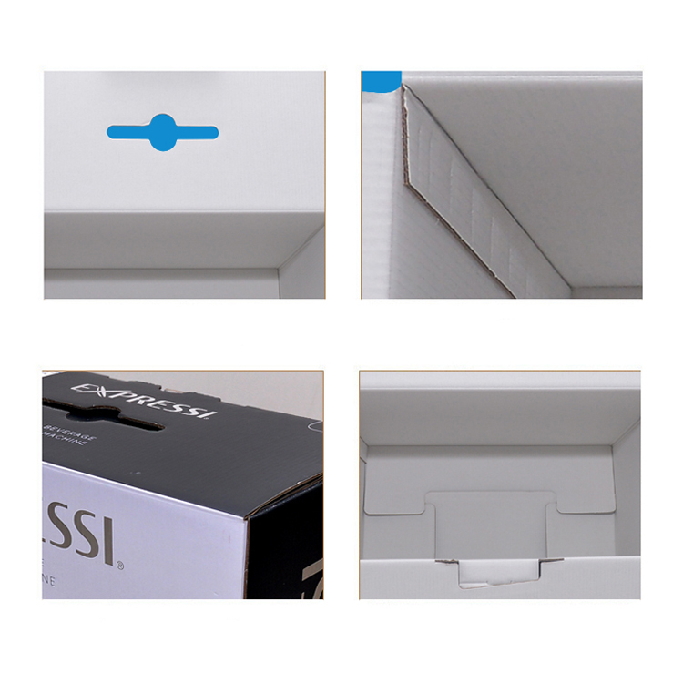 Coffee machine packaging cardboard box