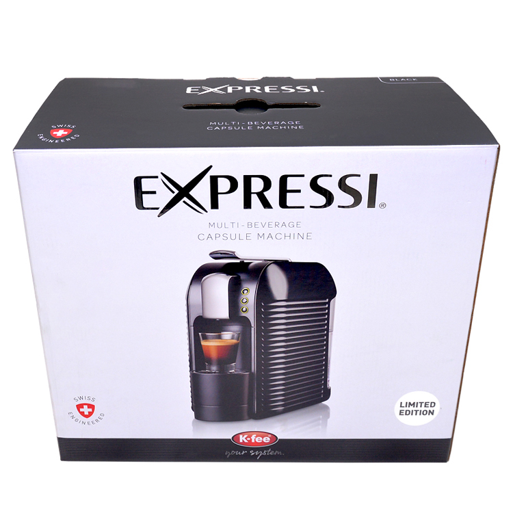 Coffee machine packaging color box