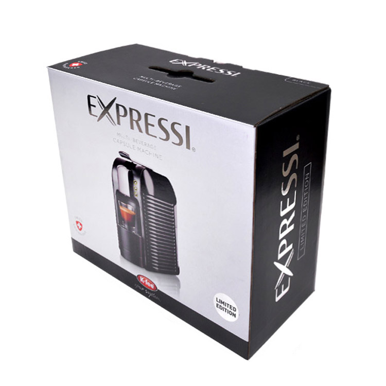 Coffee machine packaging corrugated cardboard box