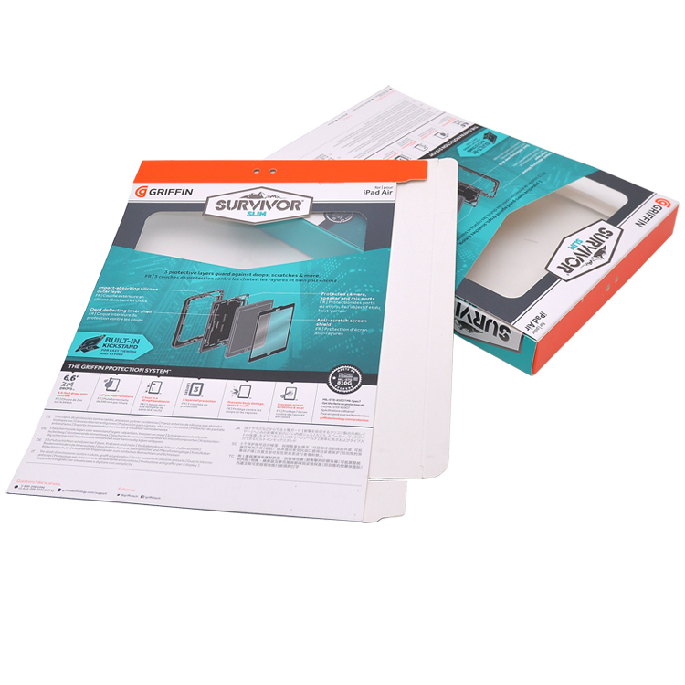 Color box for packaging tablet computer protective cover