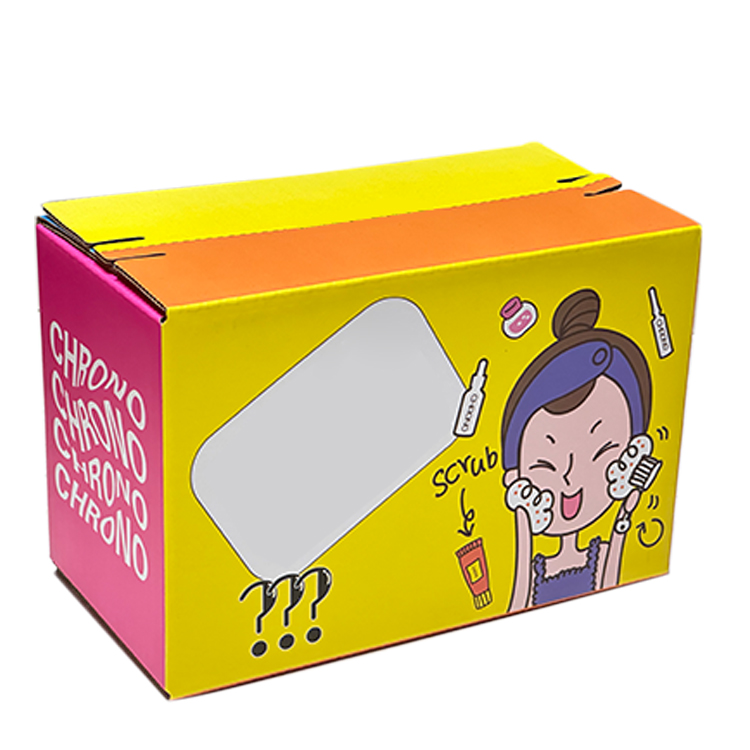 Cosmetics packaging cardboard box