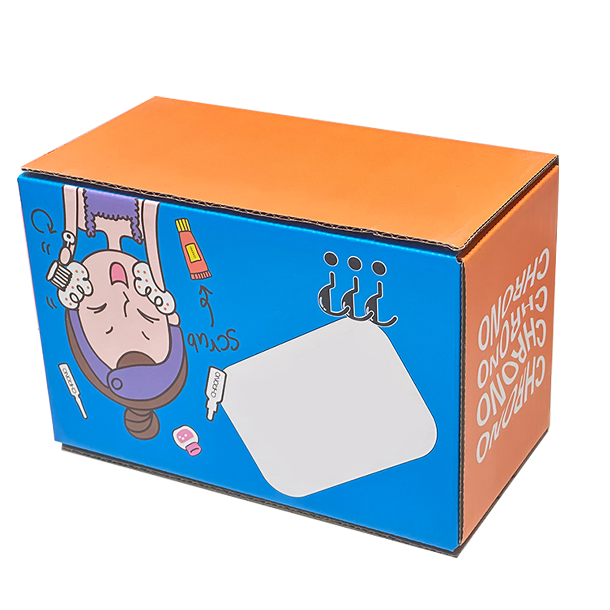 Cosmetics packaging paper box