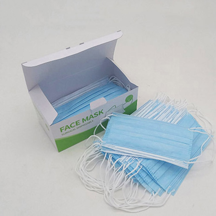 Disposable mask packaging box