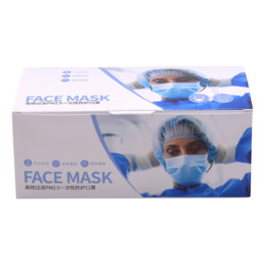 Dust mask packaging box