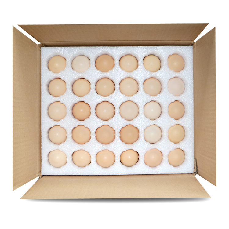 Egg packaging corrugated cardboard box