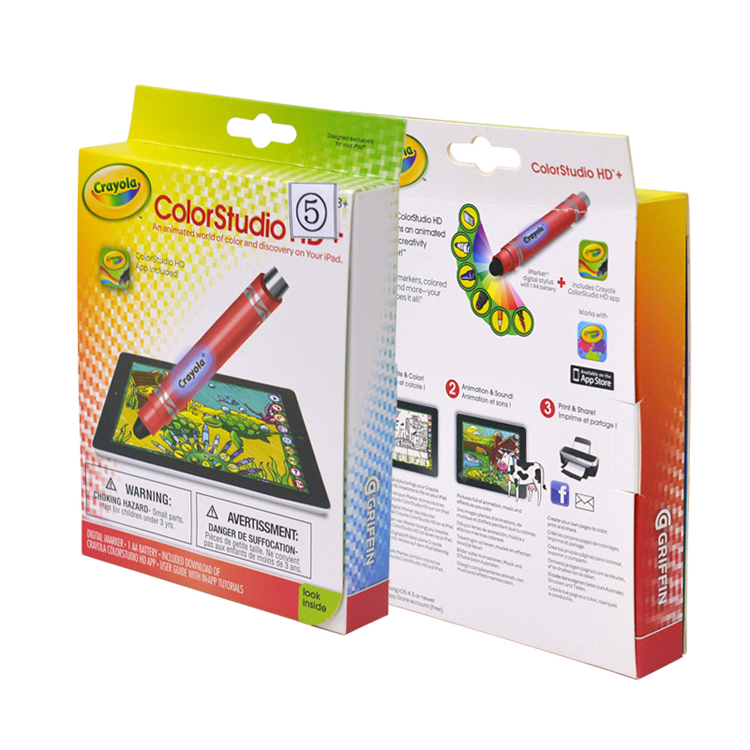 Electronic pen packaging box