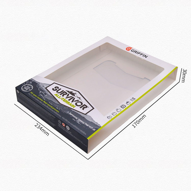 Electronic product packaging box