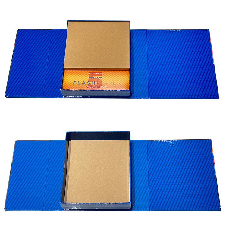 Flip packaging box