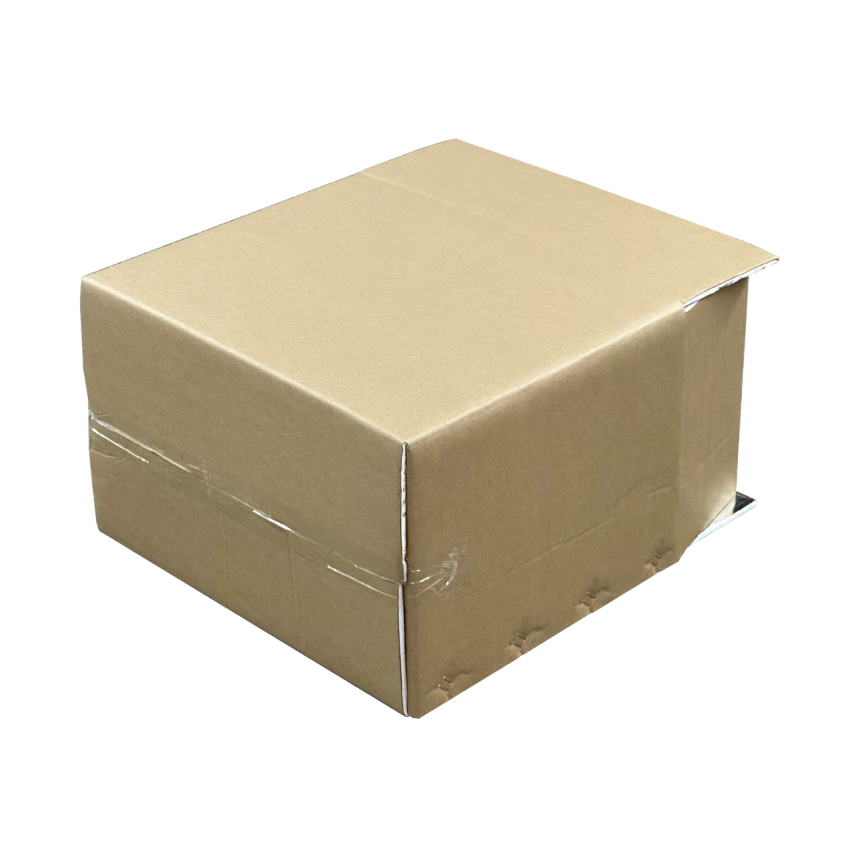 Fresh corrugated cardboard box