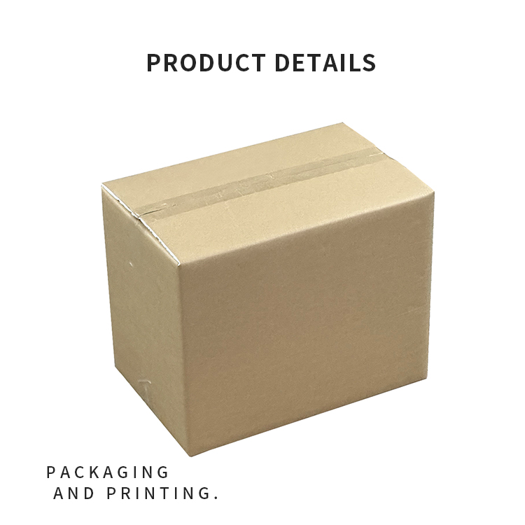 Fresh corrugated cardboard box