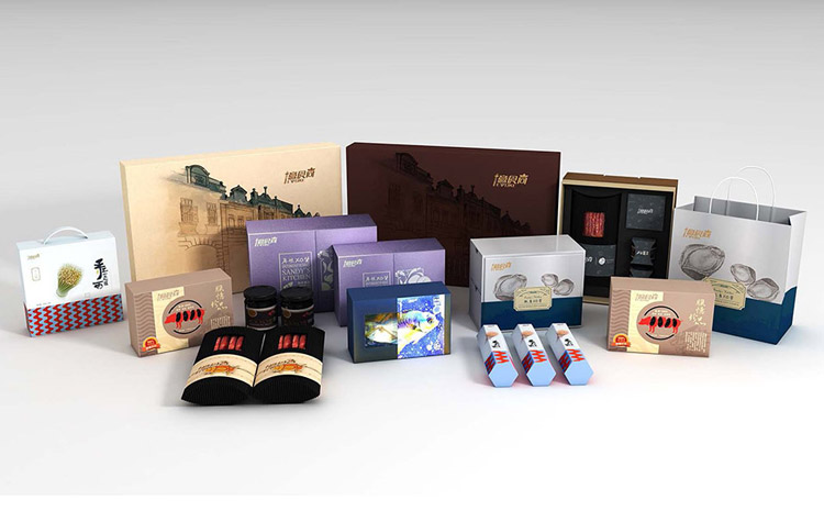 Local specialty product packaging box