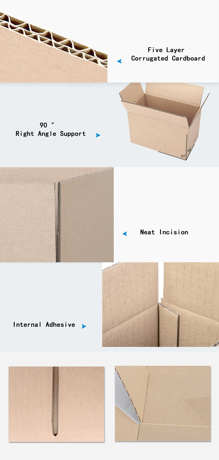 Mailing packaging box