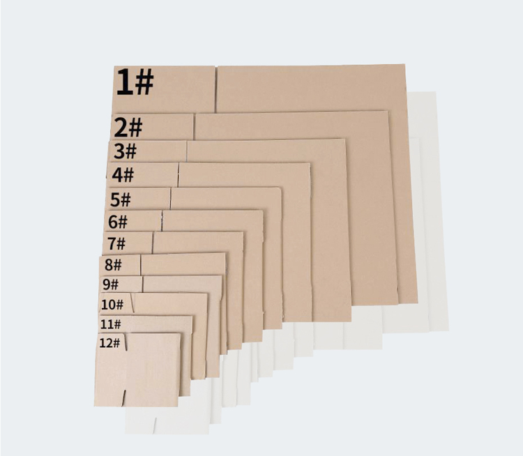 Mailing packaging cardboard boxes